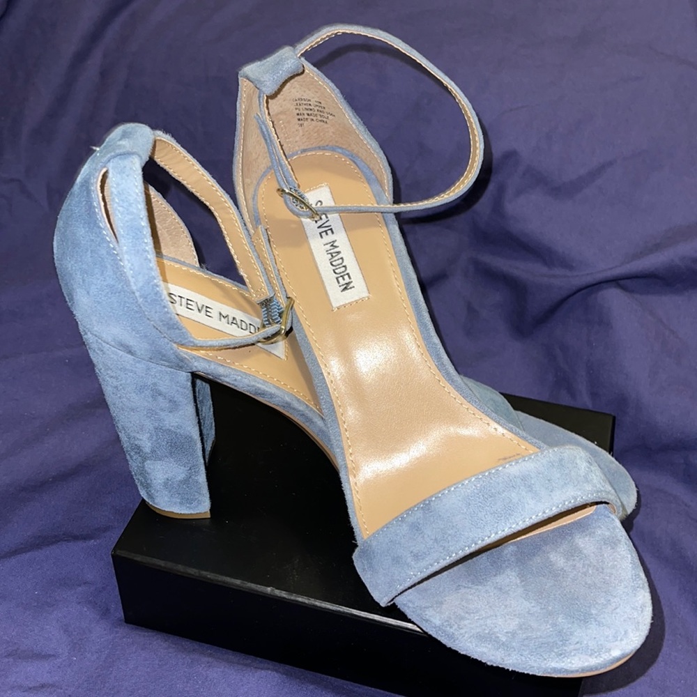 Blue Steve Madden Heels